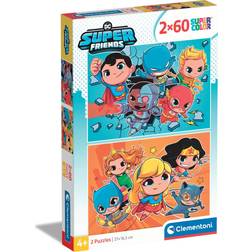 Clementoni 2x60 pcs Puzzles Kids Special Collection DC [Levering: 4-5 dage]